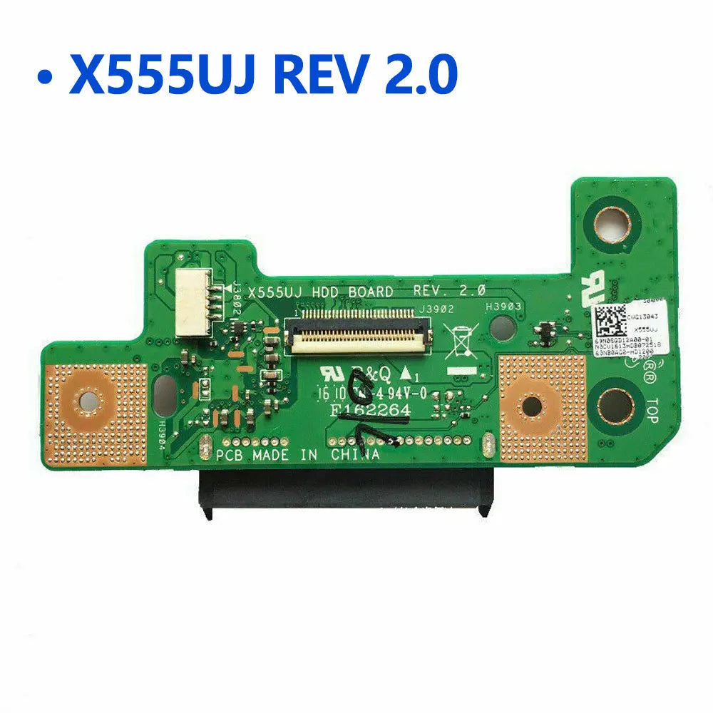 For ASUS X555 X555L X555LD X555LP X555UJ VM590L Y583L W509L W519 F555L A555 X555S Laptop SATA HDD SSD hard drive interface board ASUS laptop repair parts