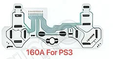 100pcs Film For PS2 PS3 PS4 Pro Slim Controller Conductive Film Keypad Flex Cable PCB Buttons Ribbon Circuit Board For PS5V1V2V3 Game console repair parts