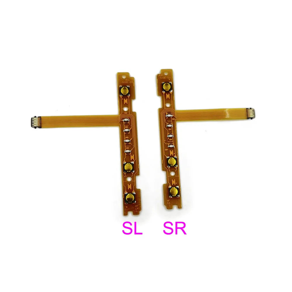 50PCS=25PAIRS Replacement For Nintendo Switch JoyCon  SL SR Button Key Ribbon Flex Cable For NS Repair Cable Game console repair parts