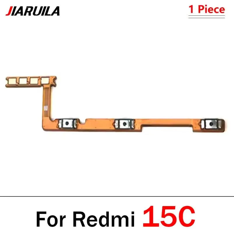 New For Xiaomi Redmi 9 10 9A 8 8A 10A 10C 12C 9C 9T 12 13 13C 14C 15 15C Power Volume Button Key Flex Cable Repair Parts  Xiaomi  Xiao mi phone repair parts