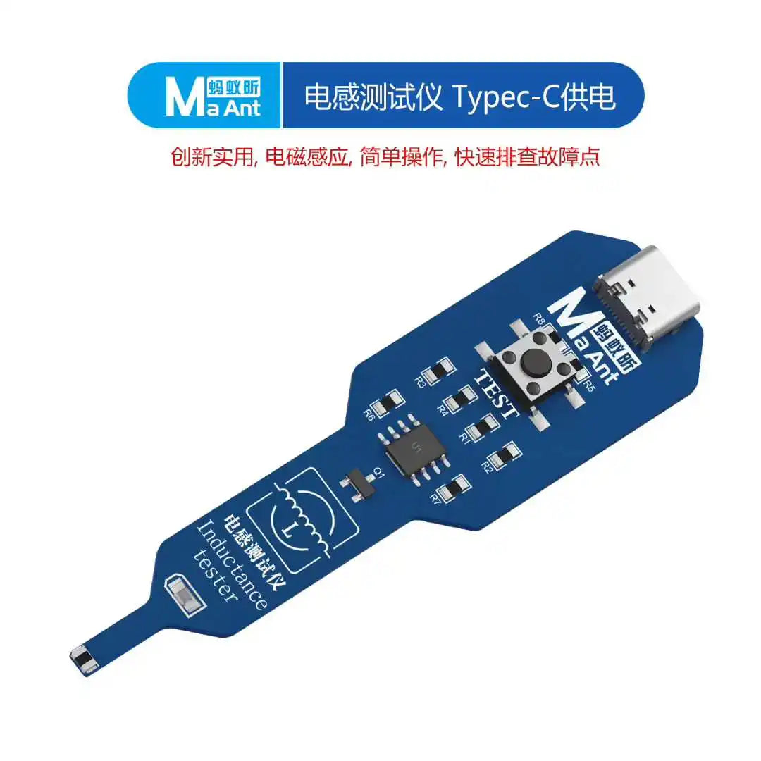 JTX Coil Tester CT-1 Motherboard for PC Repair Electromagnetic Induction Quick Fault Check Coil Tester Inductor Detector Tools Professional Repair Tools