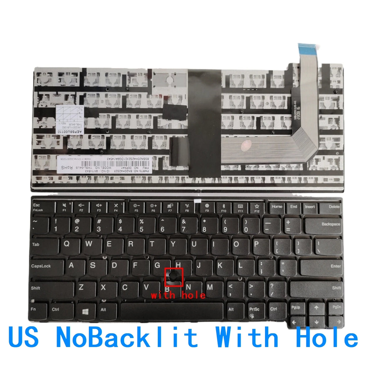 New US Spanish Portuguese Language  Backlit Keyboard For Lenovo Thinkpad T470P Notebook PC Replacement Keyboard Lenovo laptop repair parts