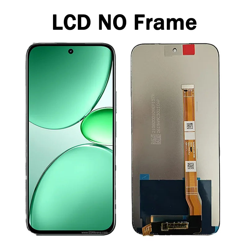 6.8“ Tested For Realme C85 5G LCD Display Screen Touch Panel Digitizer RMX5253 Display Screen With Frame Oppo phone repair parts Realme phone repair parts