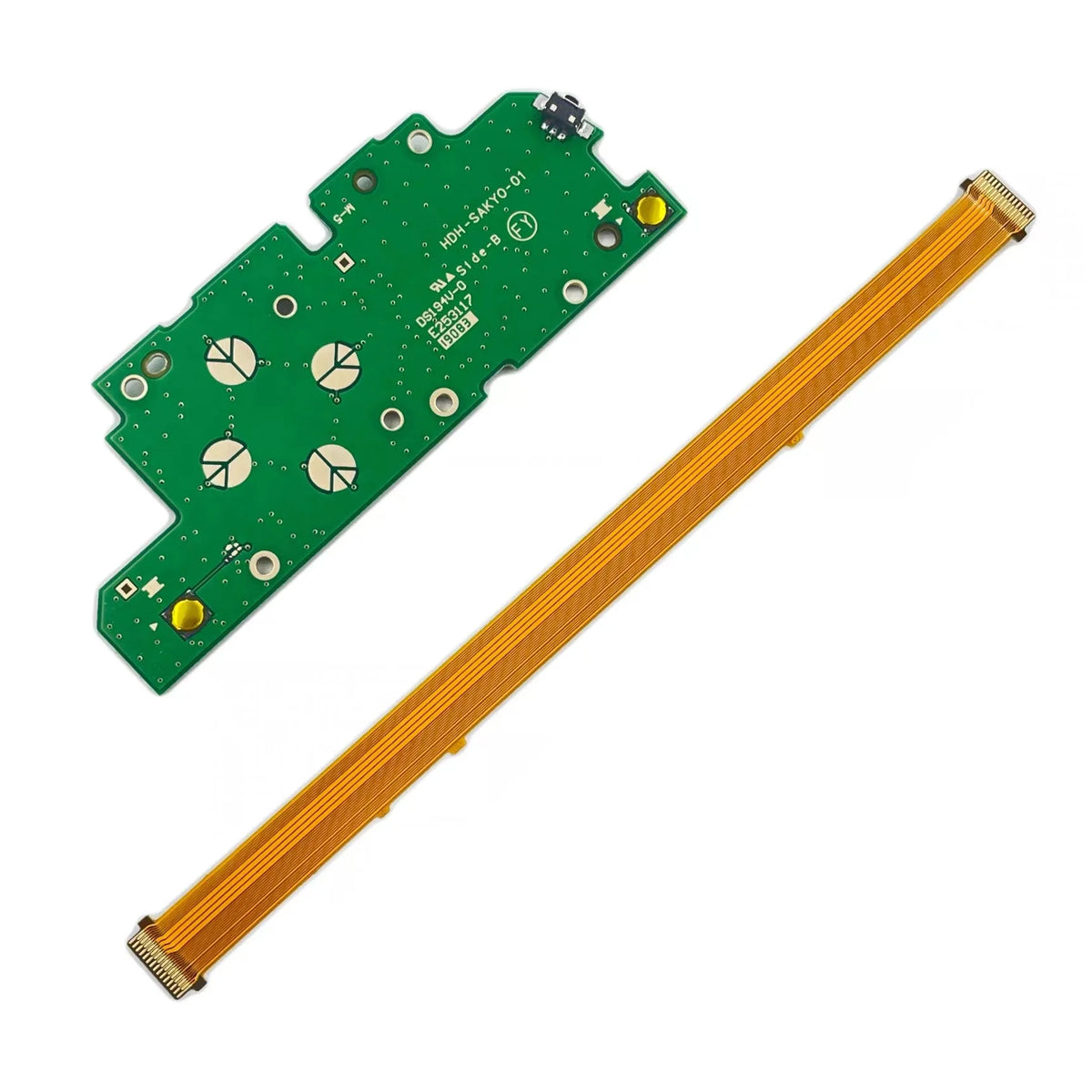 1-5PCS L Left Button PCB Board for Nintend Switch Lite ON/OFF Switch Button Ribbon Flex Cable Power Cable  Game console repair parts