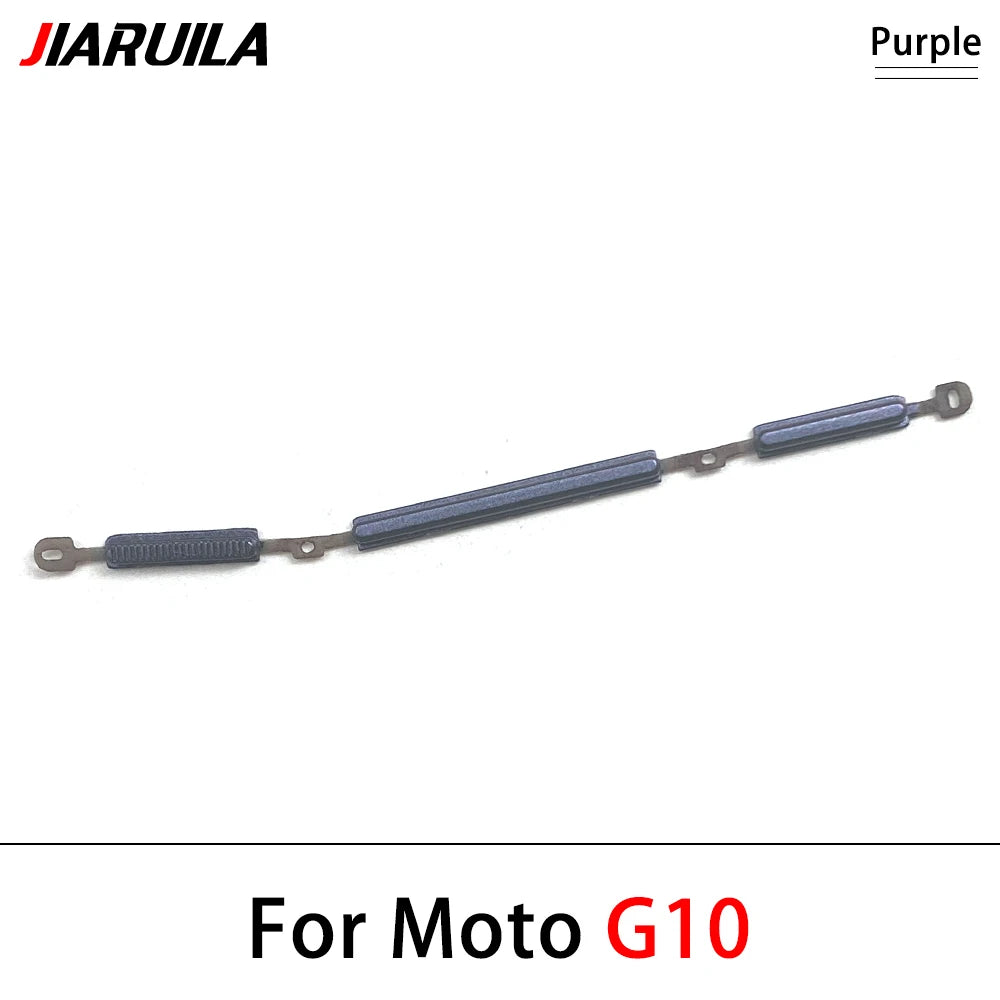 For Motorola Moto G10 G20 G30 G60 G60s G31 G71 G51 5G Power Button + Volume Side Button Replacement Parts Motorola phone repair parts