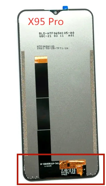 100%Original 6.52 Inch DOOGEE X95 LCD&Touch Screen Digitizer Display Module Repair Replacement Part For DOOGEE X95 Pro Cellphone Doogee phone repair parts
