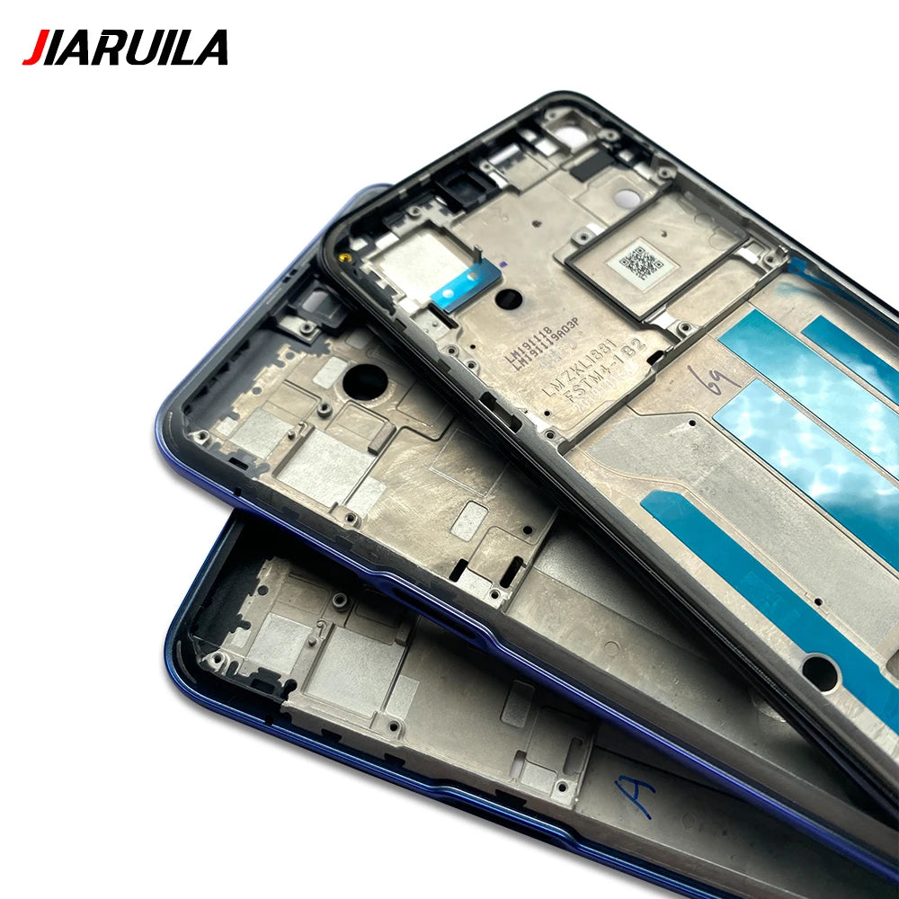 New For Motorola Moto One Action Visoin Fusion Plus Hyper Macro Front Housing LCD Display Bezel Middle Frame Motorola phone repair parts