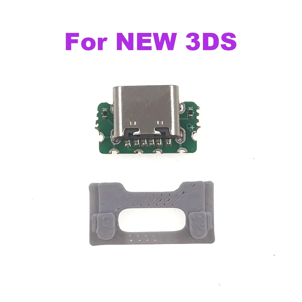 1pc-10pcs 2 in 1 USB-C USB Type-C Charging Port For Nintendo 3DS New 3DS XL LL Game console repair parts