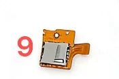 5pcs Fans for Switch JoyCon ZR ZL L SL SR for Fan for SD Card for HDMI PCB for Analog for Shell for WiFi Cable for Left Right Fo Game console repair parts