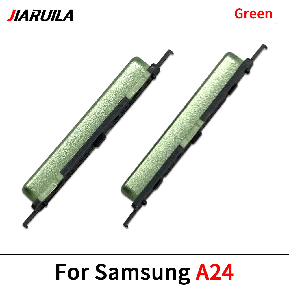 New For Samsung A14 A24 A34 A54 4G 5G Side Key Power and Volume Buttons Button Replacement Parts Samsung phone repair parts