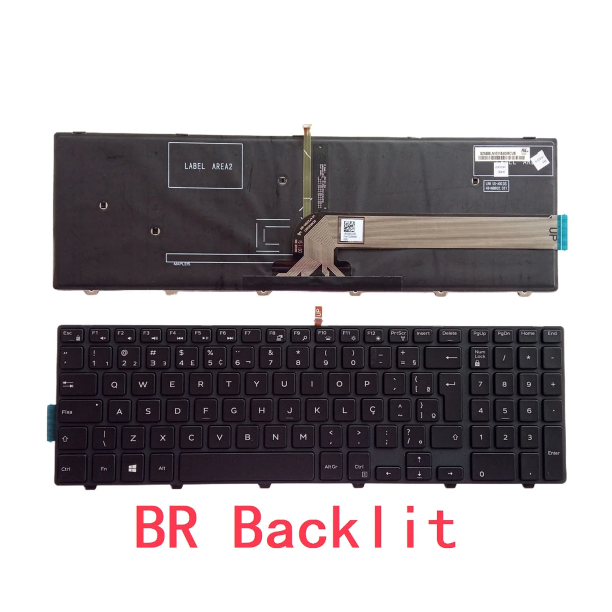 US RU SP AR BR Backlit Keyboard For Dell Inspiron 15 3000 5000 3541 3542 3543 5542 3550 5545 5547 3551 3552 3559 3565 3567 3551Dell laptop repair parts