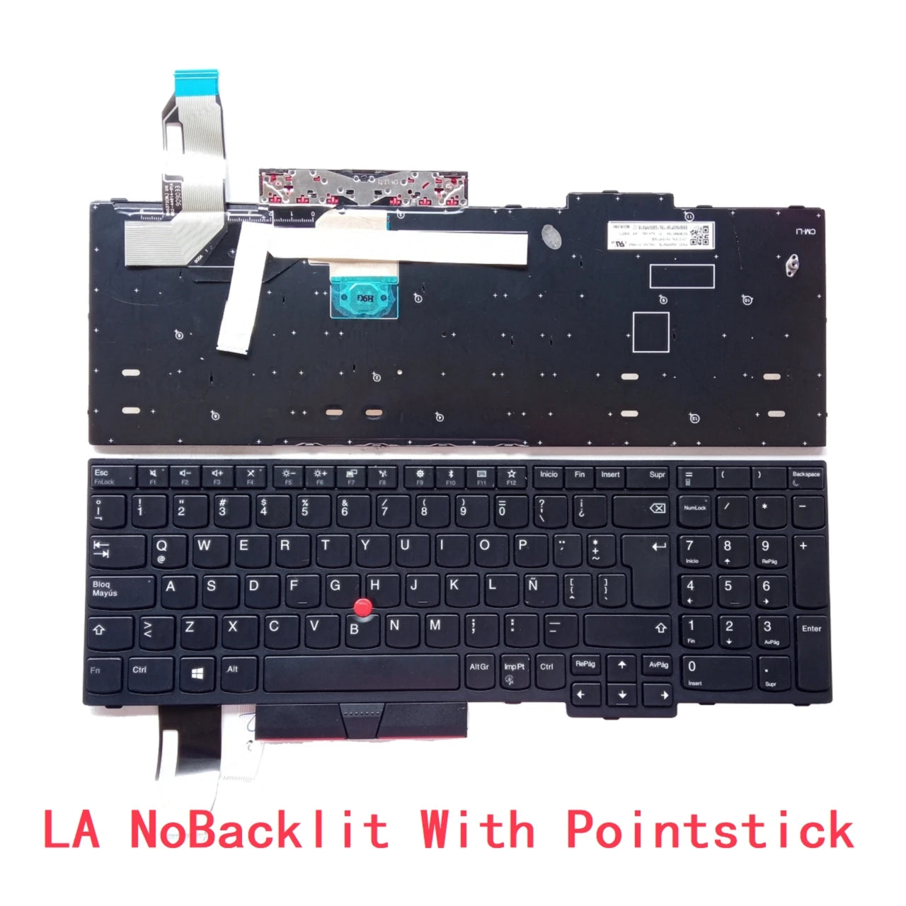 New US Russian Spanish Latin Arab Brazil Backlit Keyboard For Lenovo Thinkpad E580 E585 E590 E595 T590 L580 L590 P52 P72 P53 P73 Lenovo laptop repair parts