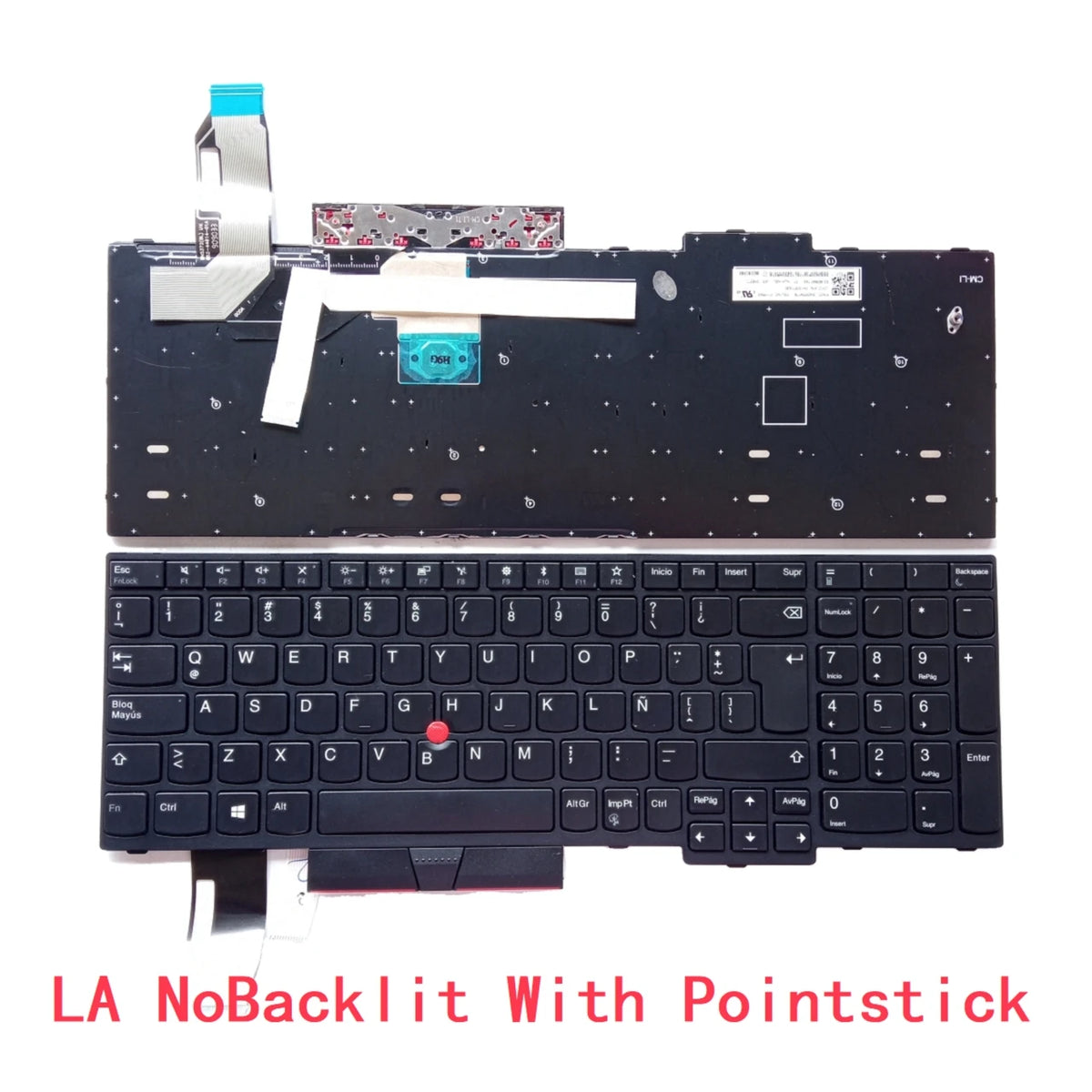 New US Russian Spanish Latin Arab Brazil Backlit Keyboard For Lenovo Thinkpad E580 E585 E590 E595 T590 L580 L590 P52 P72 P53 P73 Lenovo laptop repair parts