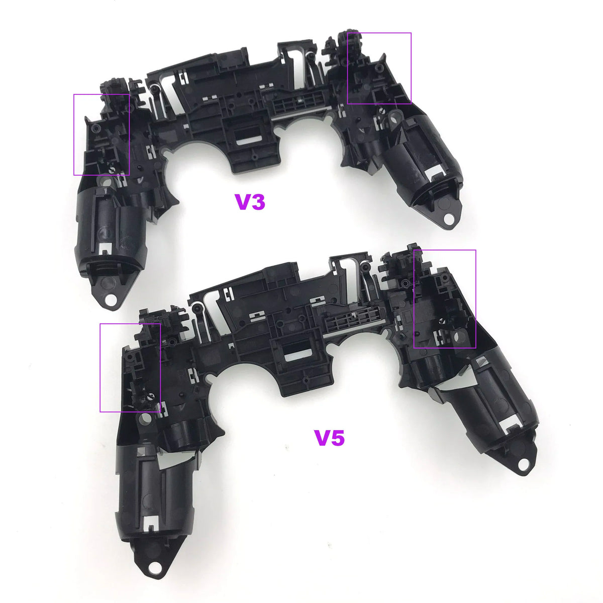 1-5pcs For PS5 Controller Inner Support Bracket Replacement For PS4 Pro Slim JDS 010 011 030 040 050 055 Gamepad Middle Frame Game console repair parts