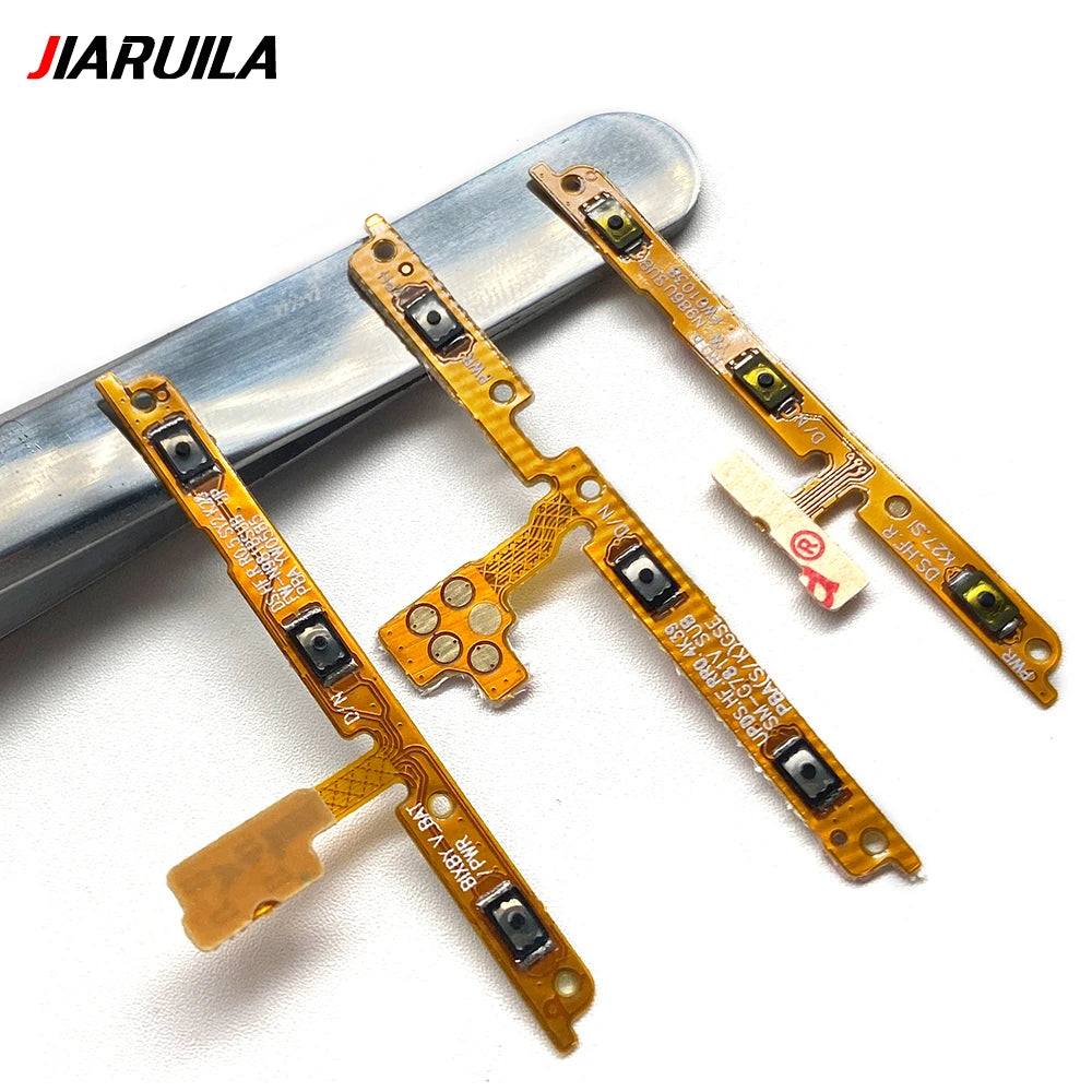 10Pcs, Volume Button Power Switch On Off Button Flex Cable For Samsung Note 10 Plus Lite Note 20 Ultra S20 S21 S23 Fe Samsung phone repair parts