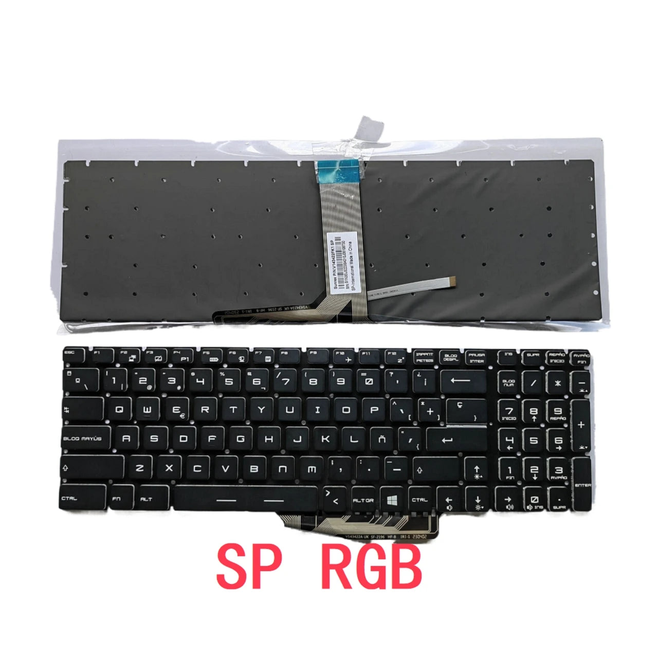 New US Russian Spanish Arab Portuguese Laptop RGB Keyboard For MSI GS60 GS70 GT62 GT72 GE62 GE72 GL62 GL72 GP62 GP72 GL63 GL73 MSI laptop repair parts