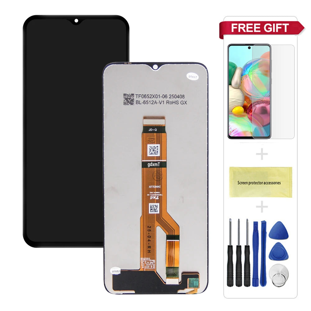 6.56" For Honor X6b JDY-LX1, JDY-LX2 LCD Display Screen Touch Panel Digitizer For HonorX6b Display Frame Repair Parts Tested Honor phone repair parts