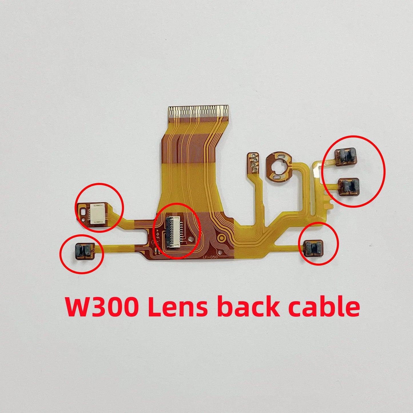 New W300 Camera Lens Back Flex Cable With Sensor Repair Parts For Sony W300 w300 Camera Digital Camera repair parts