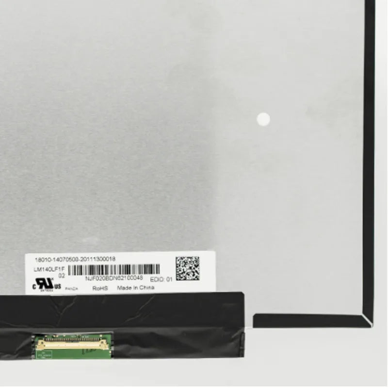 14'' Inch 40 Pin Screen For ASUS ROG Zephyrus G14 GA401Q PX401Q LM140LF1F02 LQ140M1JW49 144Hz LM140LF1F01 120Hz ASUS laptop repair parts  40pins EDP