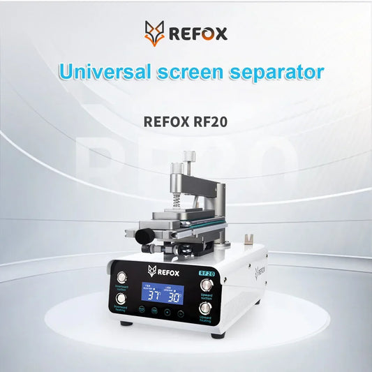 Refox RF20 Universal Screen Separation Machine 360° Rotating Heating Platform For Mobile Phone LCD Screen Frame Disassembly Tool Professional Repair Tools