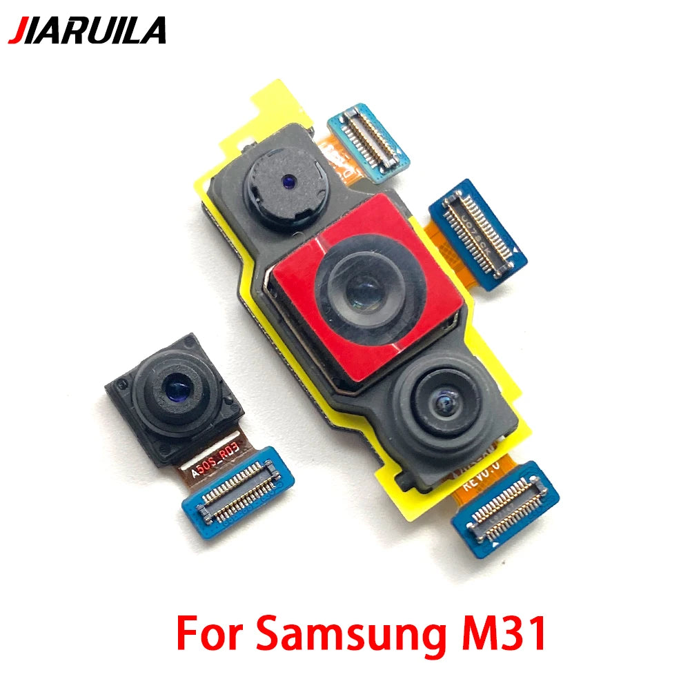 For Samsung M30 M13 M23 M53 M31 M32 M62 4G 5G Front Camera Flex With Back Rear Camera Module Flex Cable Samsung phone repair parts