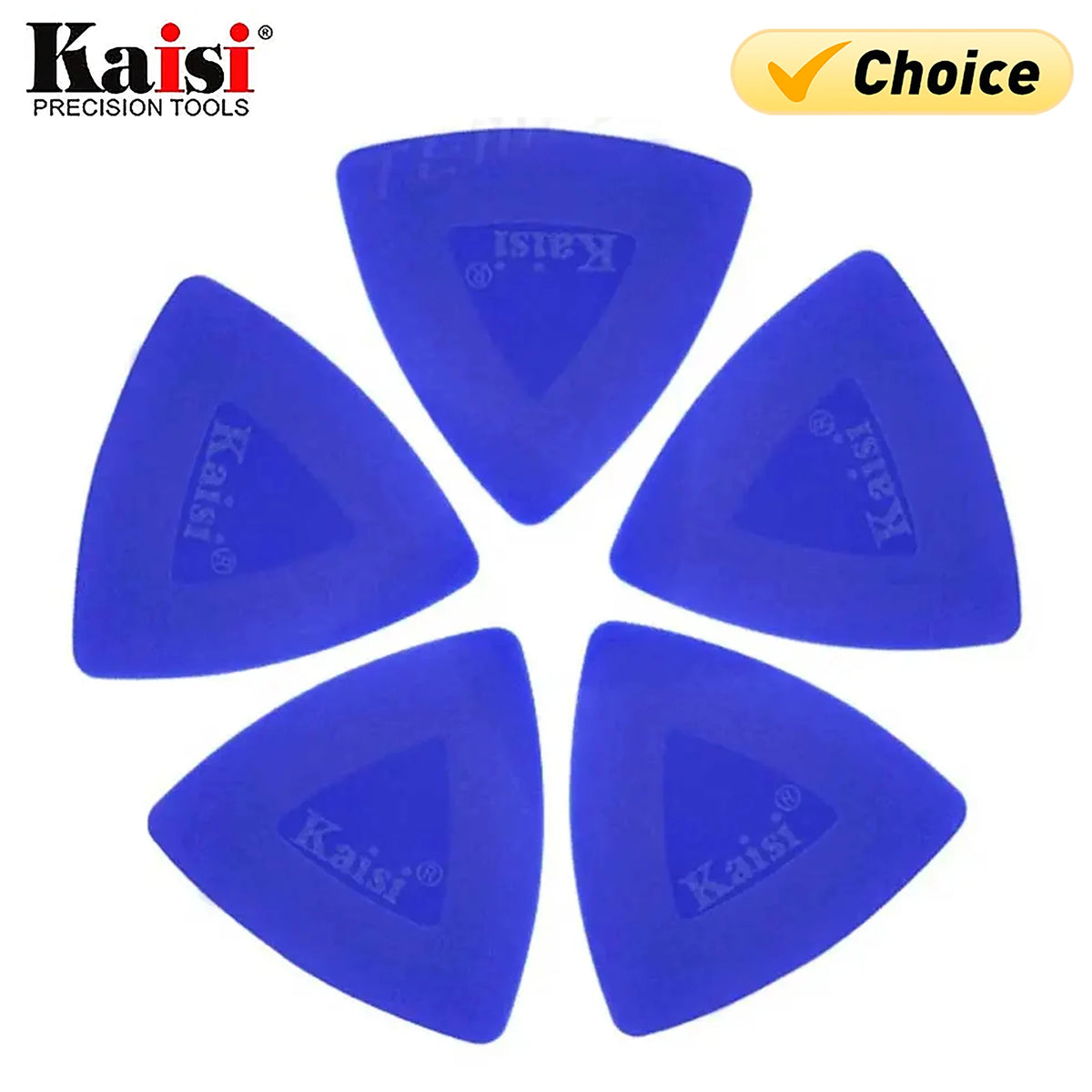 Kaisi 5Pcs 0.75mm Ultra-Thin Hard Plastic Scraper Mobile Phones Pry Opening Kits for IPad Tablets Teardown Repair Hand Tools Set Professional Repair Tools