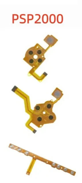 Power Switch Left Right Buttons Volume PCB Keypad Ribbon Flex Cable Joystick For PSP3000 PSP 1000 2000 Memory Stick Card Adapter Game console repair parts