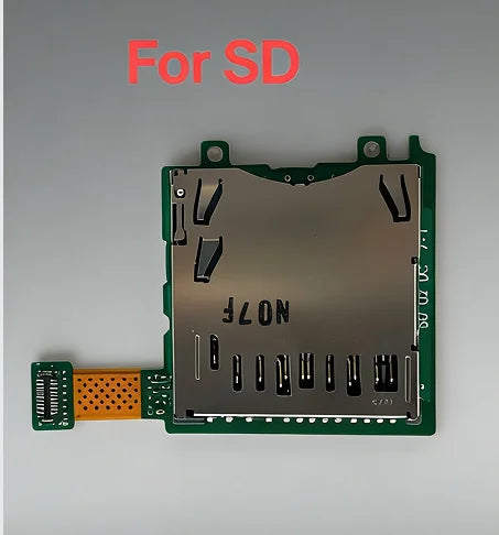 Replacement Parts Slot 1 Card Socket with Flex Cable for New 3DS FOR 3DS XL FOR 3DS Game console repair parts
