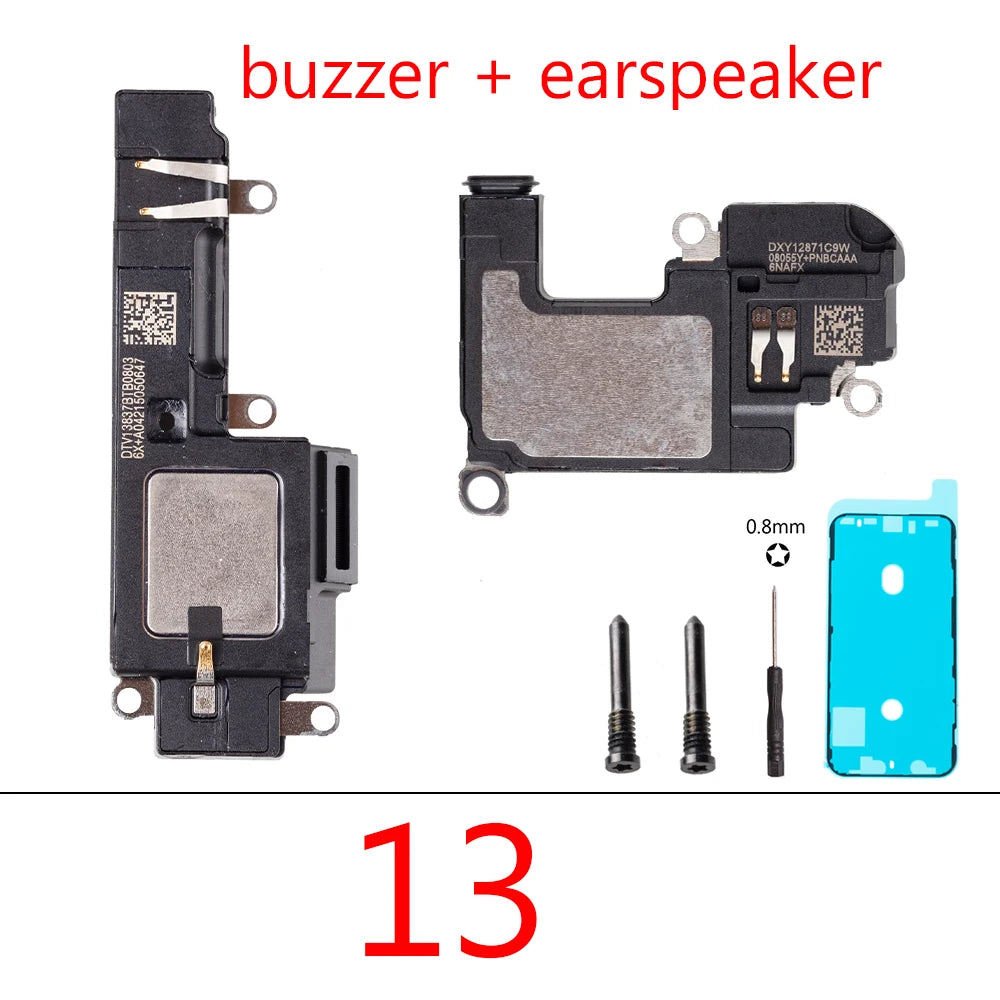 1set Loud  Sound Speaker Buzzer For iPhone 13 Pro max 13 mini Ear Sound Speaker Flex Cable iPhone phone repair parts