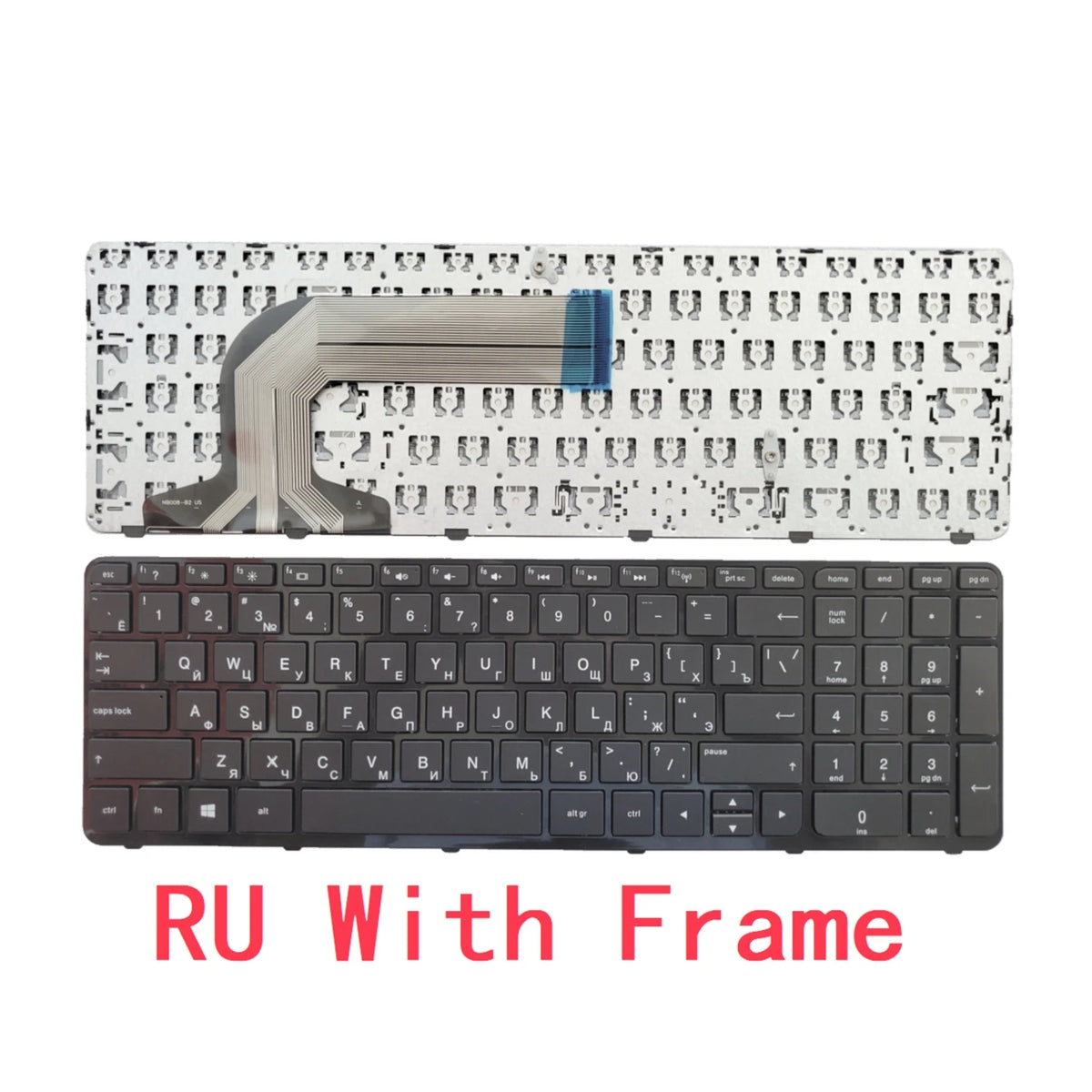 US Russian Spanish Arab Keyboard For HP Pavilion 17-E 17-E000 17-E100 Serries 17-E014NR 17-E016DX 17-E122CA 17-E122NR 17-E172NR HP laptop repair parts