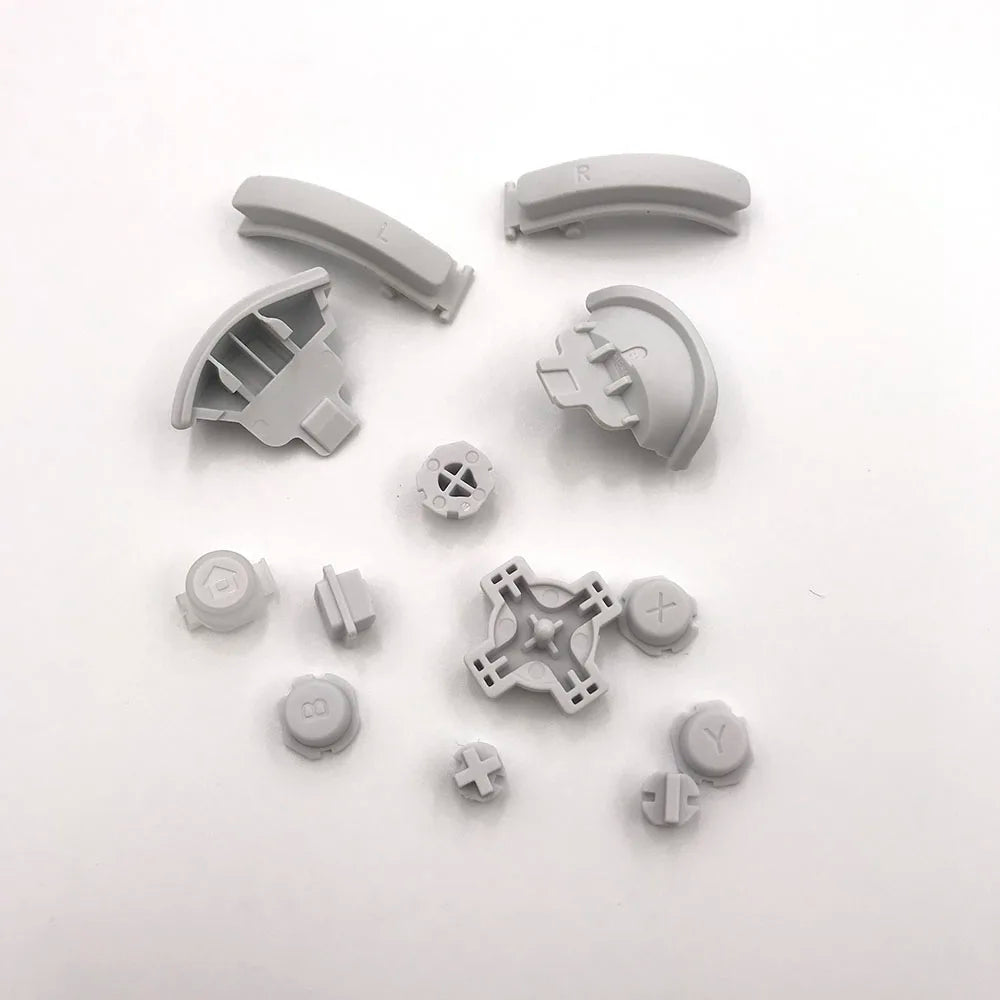 1Set OEM Off White Buttons Set For Nintendo Switch Lite NS Lite Game Console Cross Key Home Button ZL ZR L R Trigger Buttons Game console repair parts