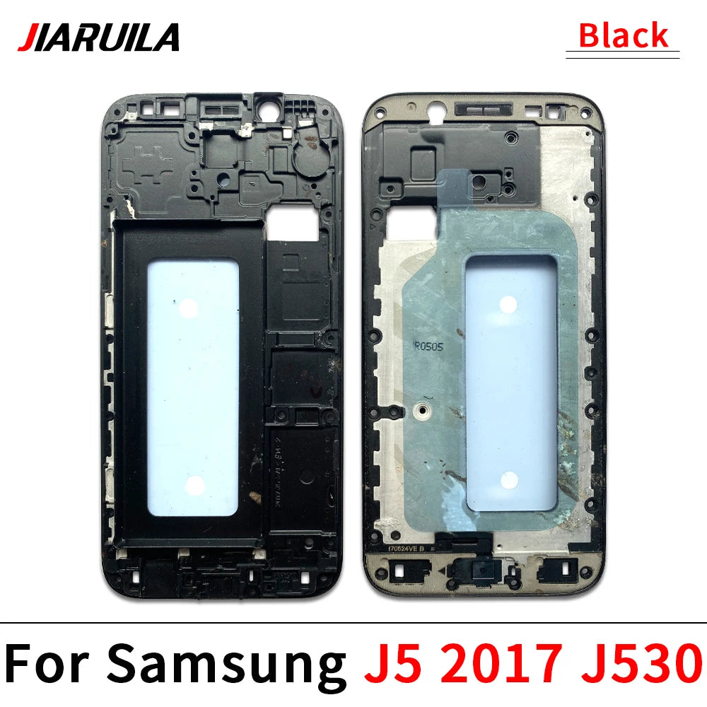 Middle Frame Front Bezel Cover Chassis Housing Back Plate LCD Holder For Samsung J4 J5 J6 J7 Prime Plus Core 2017 J530 J730 J610 Samsung phone repair parts