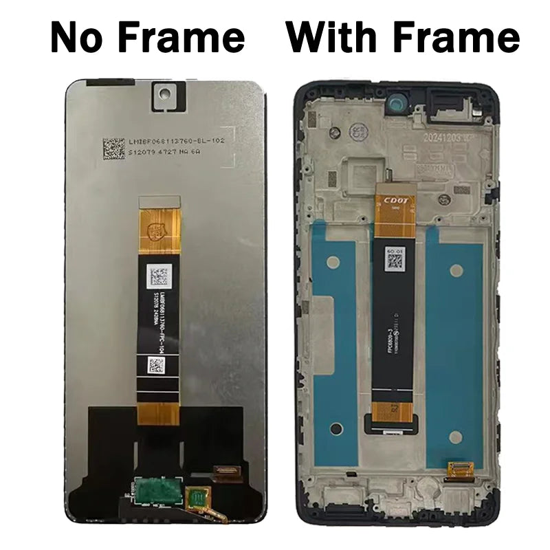 6.8“Tested For TCL 60 NxtPaper 4G T626K LCD Display Touch Screen Digitizer Assembly For TCL 60NxtPaper 4G T626K1 Display TCL phone repair parts