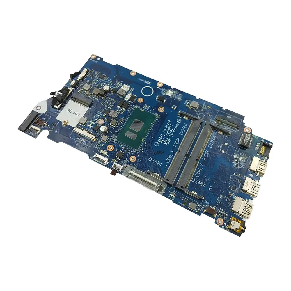 Laptop Motherboard for Dell Vostro 15 5568 LA-D822P With CPU:i3-6006U i3-7100U i5-7200U i7-7500U FRU:Y7Y9H V242N DELL  laptop repair parts
