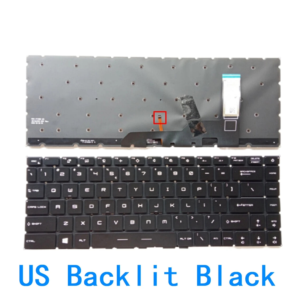 New US Russian Spanish Arab Language  RGB Keyboard For MSI GE66 Raider GS66 GP66 WS66 Stealth MS-1541 MS-16V1 10UG 10SD 10SF MSI laptop repair parts