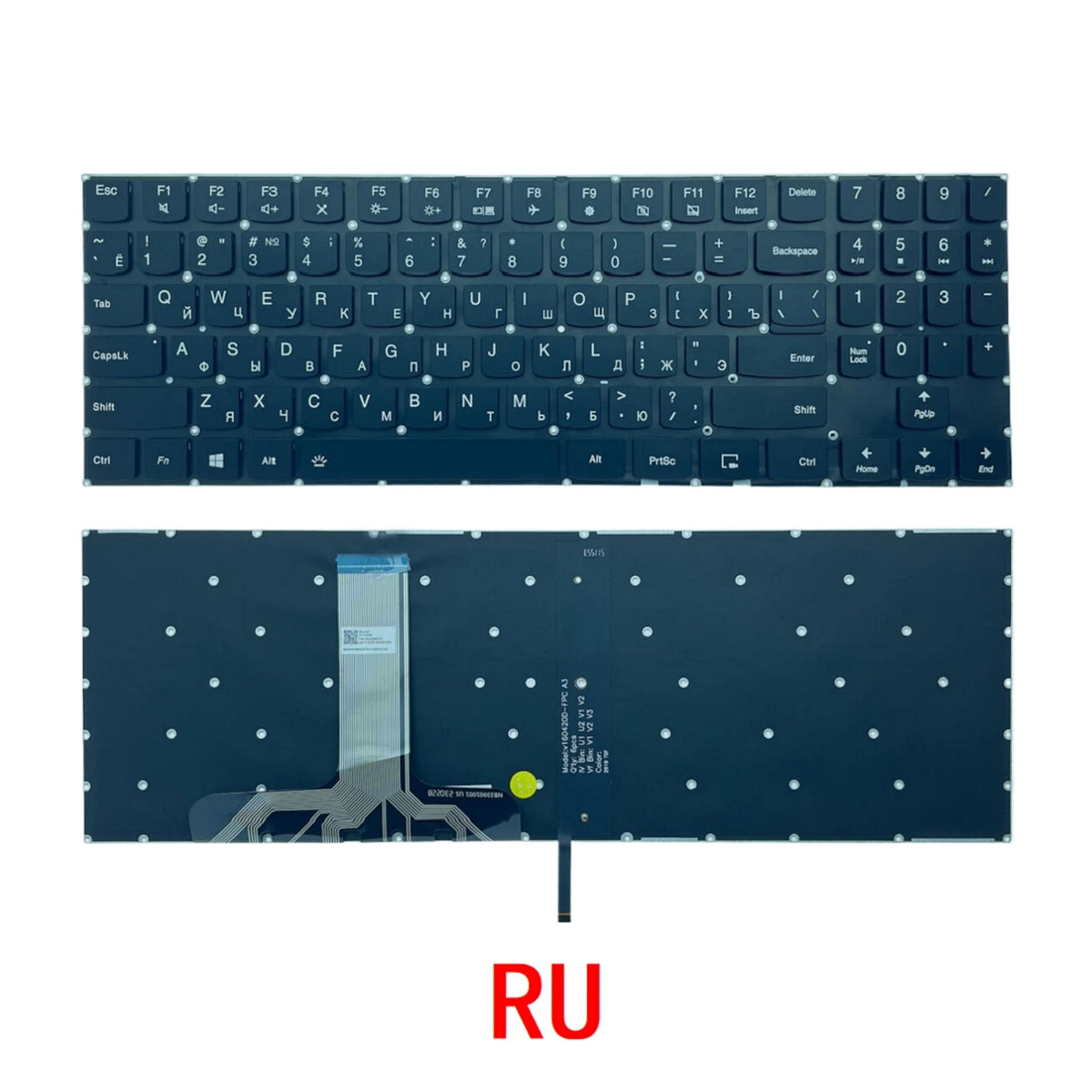 US Russian Spanish Brazil Backlit Keyboard For Lenovo Legion Y530 -15ICH Y7000P-1060 Y7000-2019 Y540-15IRH Y540-17IRH Y545-PG0 Lenovo laptop repair parts