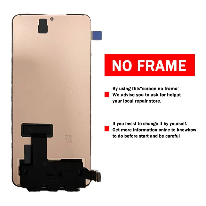 6.67"AMOLED For Xiaomi Poco F6 Pro F6Pro lcd Display Touch Panel Screen Digitizer 23113RKC6G Display Replacement Parts Xiaomi phone repair parts