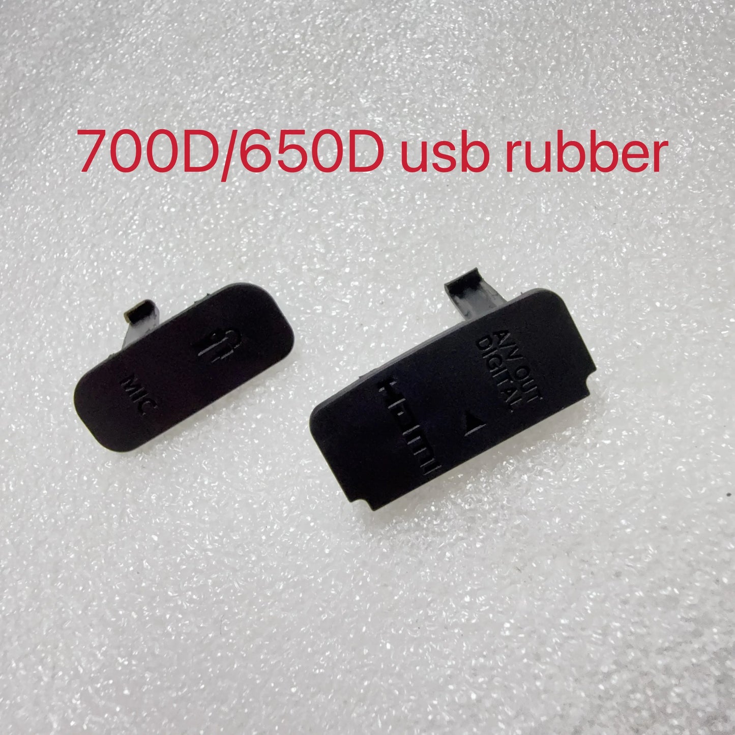 NEW For Canon EOS 700D / 650D MIC / A/V OUT DIGITAL / HDMI USB Rubber Camera Repair Part Digital Camera repair parts