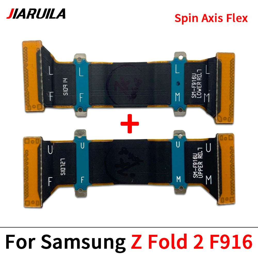 New Spin Axis Flex For Samsung Z Fold Z Flip 1 2 3 4 5 6 7 5G MainBoard Connector LCD Display USB Flex Cable Samsung phone repair parts