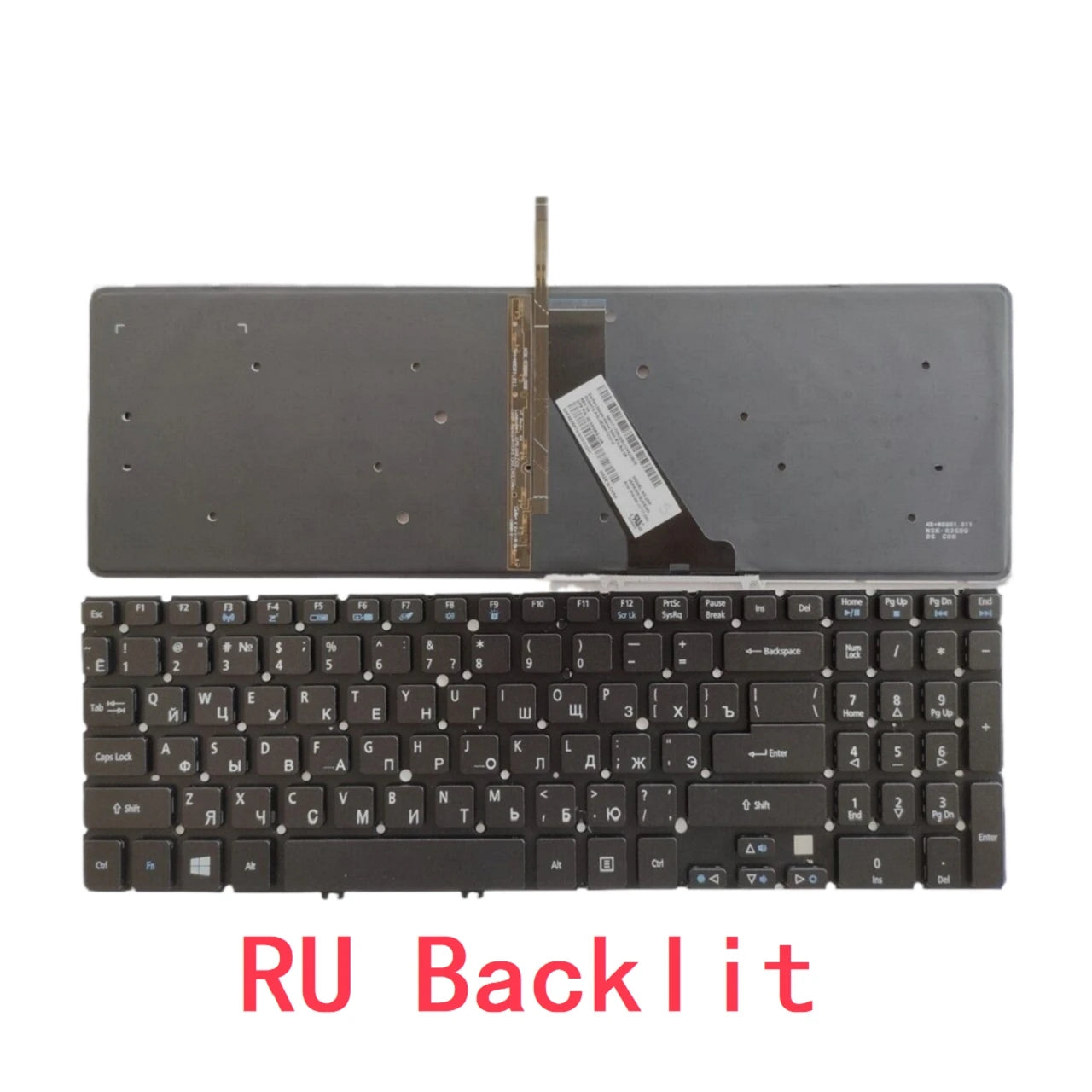 US RU SP AR BR Backlit Keyboard For Acer Aspire V5 V5-531 V5-531G V5-551 V5-551G V5-571 V5-571G V5-571P V5-531P M5-581 Acer laptop repair parts