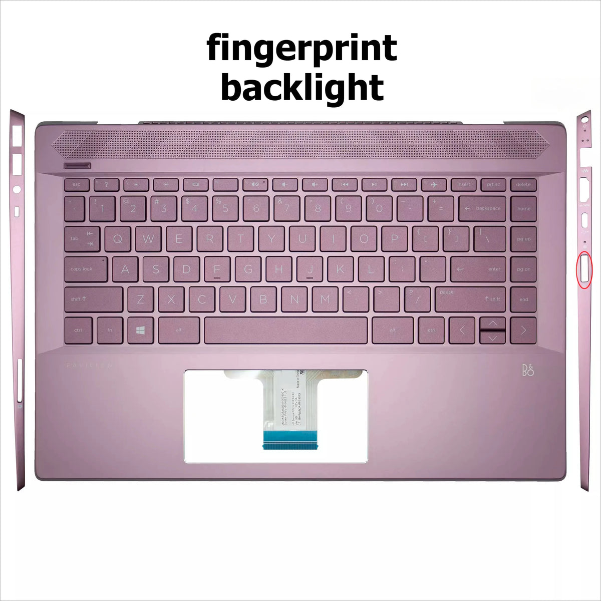 Cover case for HP Book pro14 Pavilion 14-CE TPN-Q207 lcd back housing bezel frame upper topcase palmrest buttom hinge shell cover HP laptop repair parts