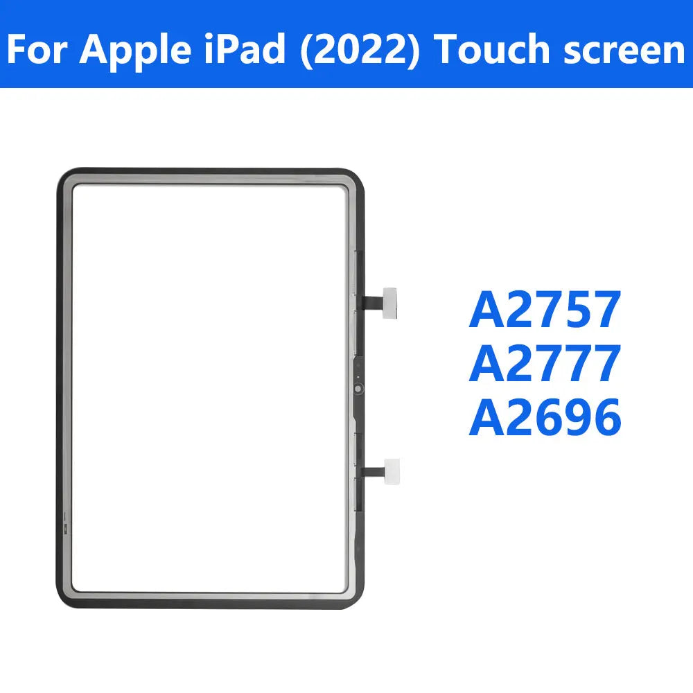 OEM For Apple iPad 2022 Touch Screen Digitizer Glass Panel & LCD Display Assembly Replacement For iPad A2757/A2777/A2696  iPad repair parts