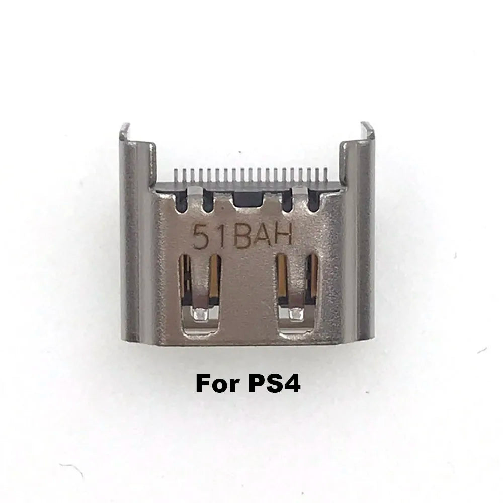 1-10pcs For PS3 Slim 3K 4K for PS4 Pro PS5 HDMI-compatible Port Socket For Xbox One Series X S XBOX 360 HDMI Interface Game console repair parts