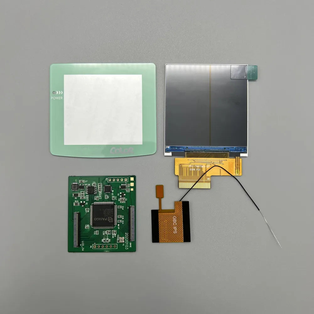 2.6' IPS High Brightness LCD Screen Is Suitable for Nintendo Game Boy Color IPS GBC LCD Support Pixel Display Game console repair parts