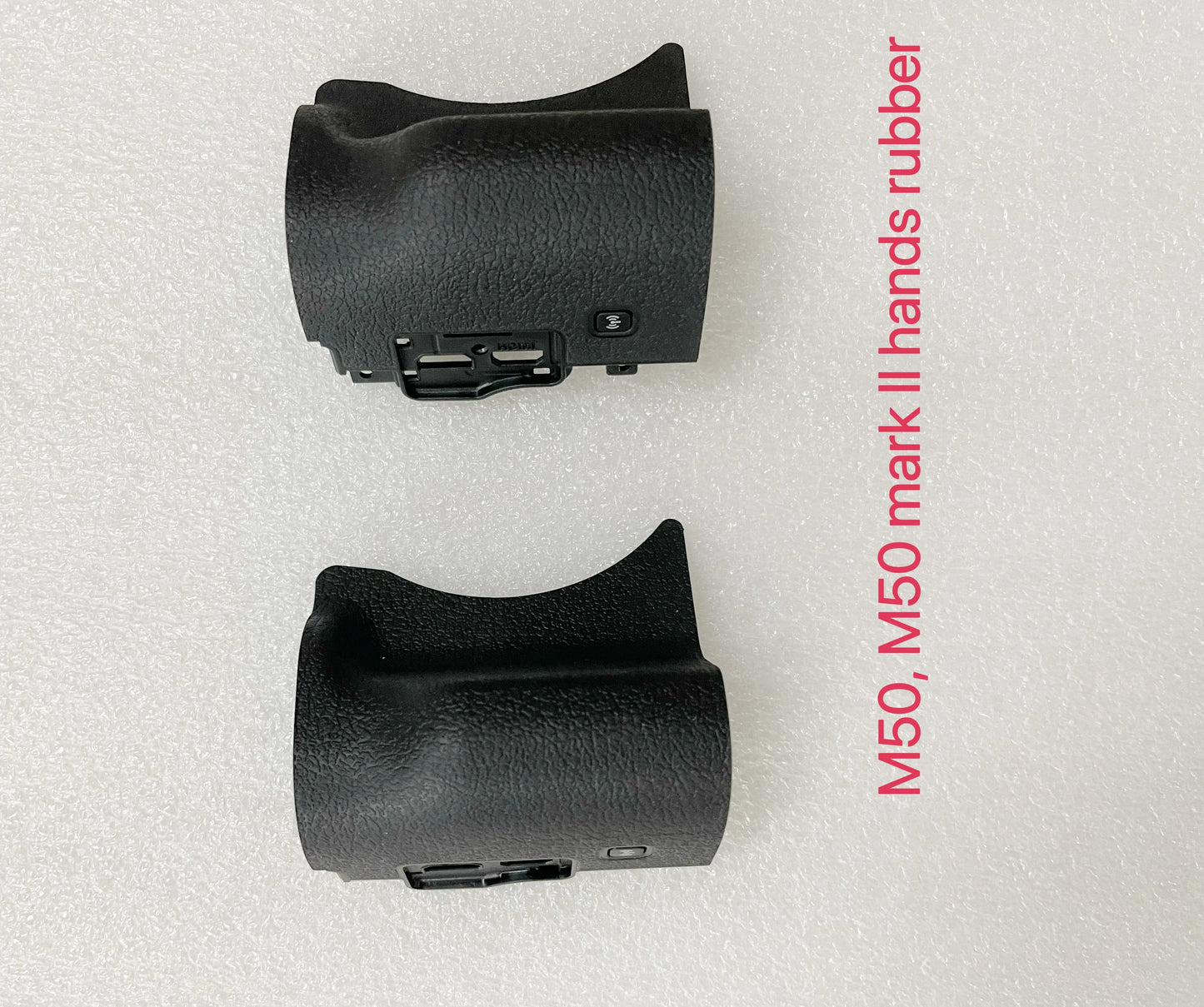 New Black Hands Grip Rubber for Canon M50 M50 Mark II Hands Rubber Repair Part Digital Camera repair parts