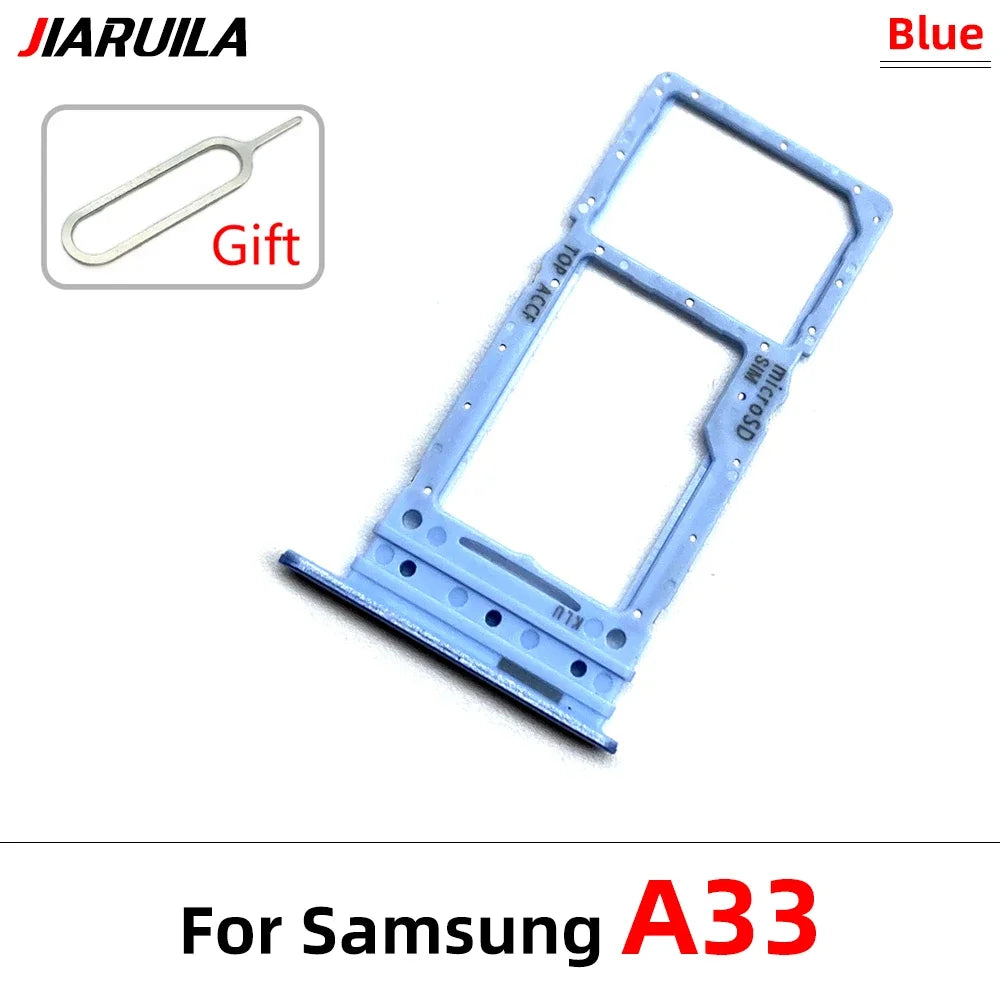 New For Samsung A23 A33 A53 A73 5G SIM Card Tray Slot Holder Replacement Parts Samsung phone repair parts
