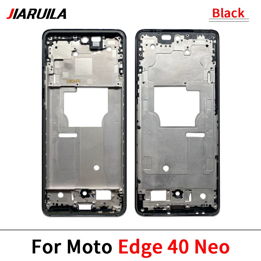 10Pcs, Housing Middle Frame Bezel Middle Frame For Motorola Moto Edge 20 30 Lite Pro / Edge 40 Neo Replacement Parts Motorola phone repair parts