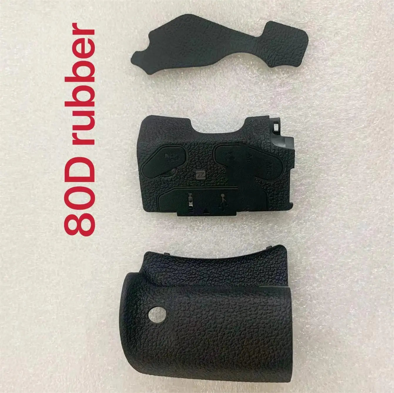 New Rubber Set for Canon 80D Camera Repair Parts Hands Rubber USB Cover Thumb Rubber Digital Camera repair parts