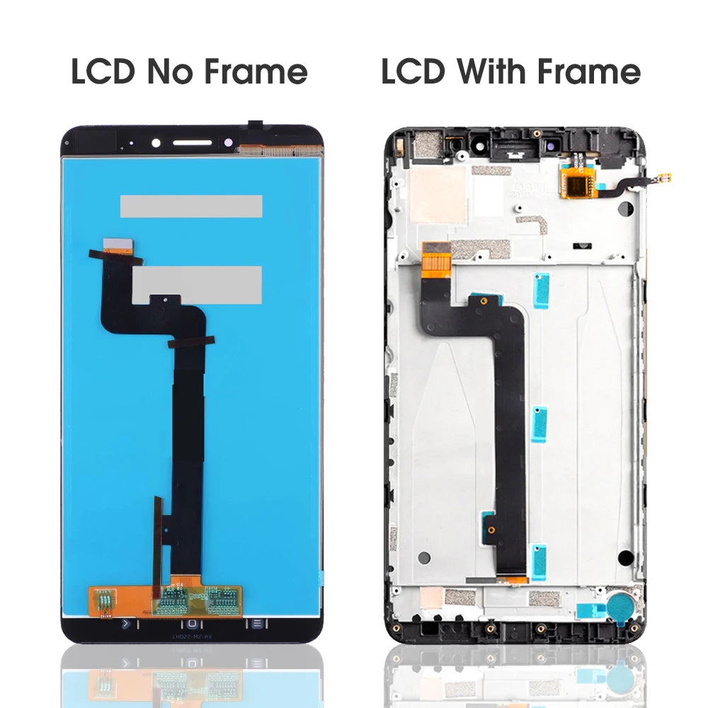 6.44" Max 2 Display Screen Replacement, for Xiaomi Mi Max 2 MDE40 MDI40 LCD Display Digital Touch Screen with Frame Replacement Xiaomi phone repair parts