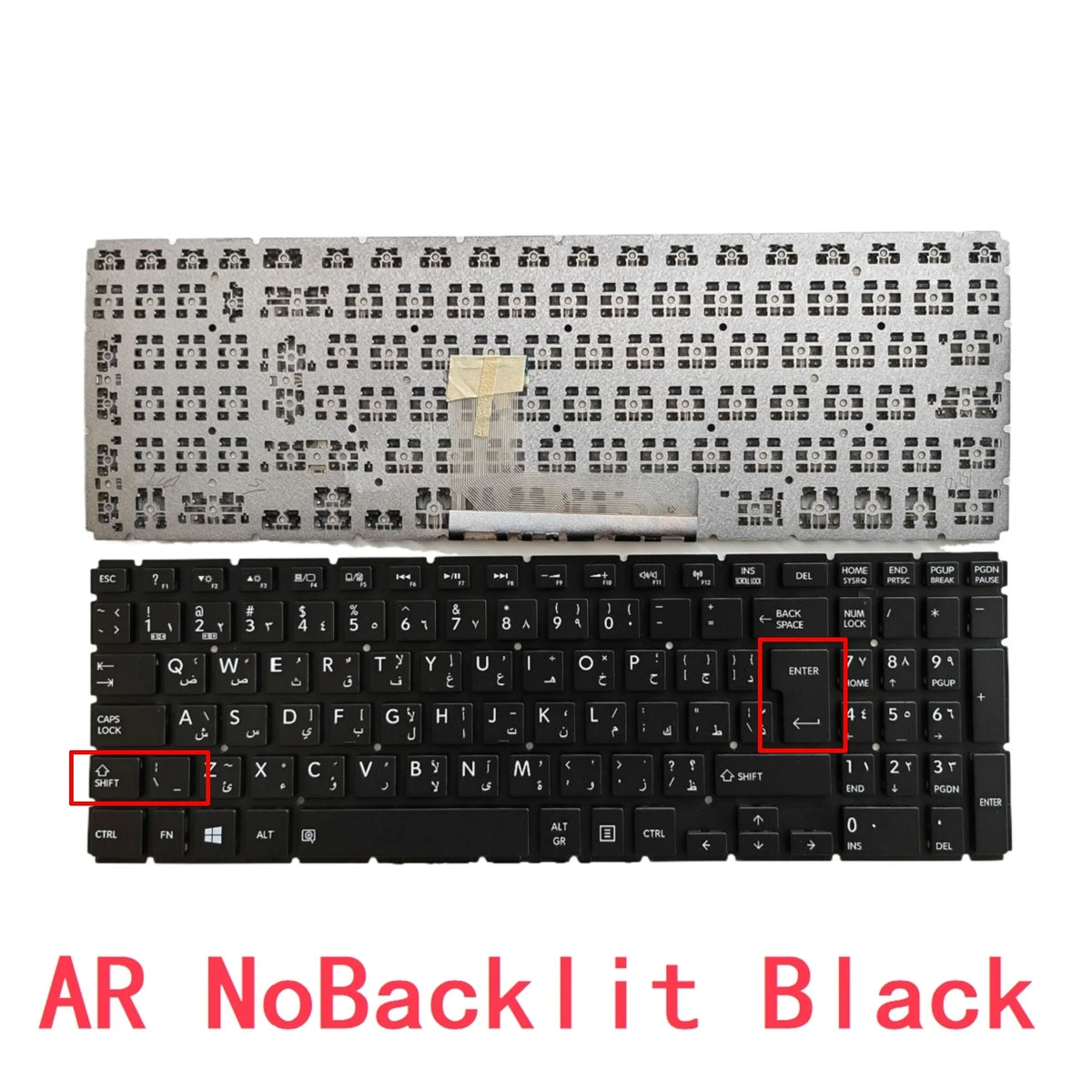 New US UI Russian Spanish Arab Laptop Backlit Keyboard For Toshiba Satellite L50-B L55-B L50D-B L55DT-B S50-B S55-B TOSHIBA laptop repair parts